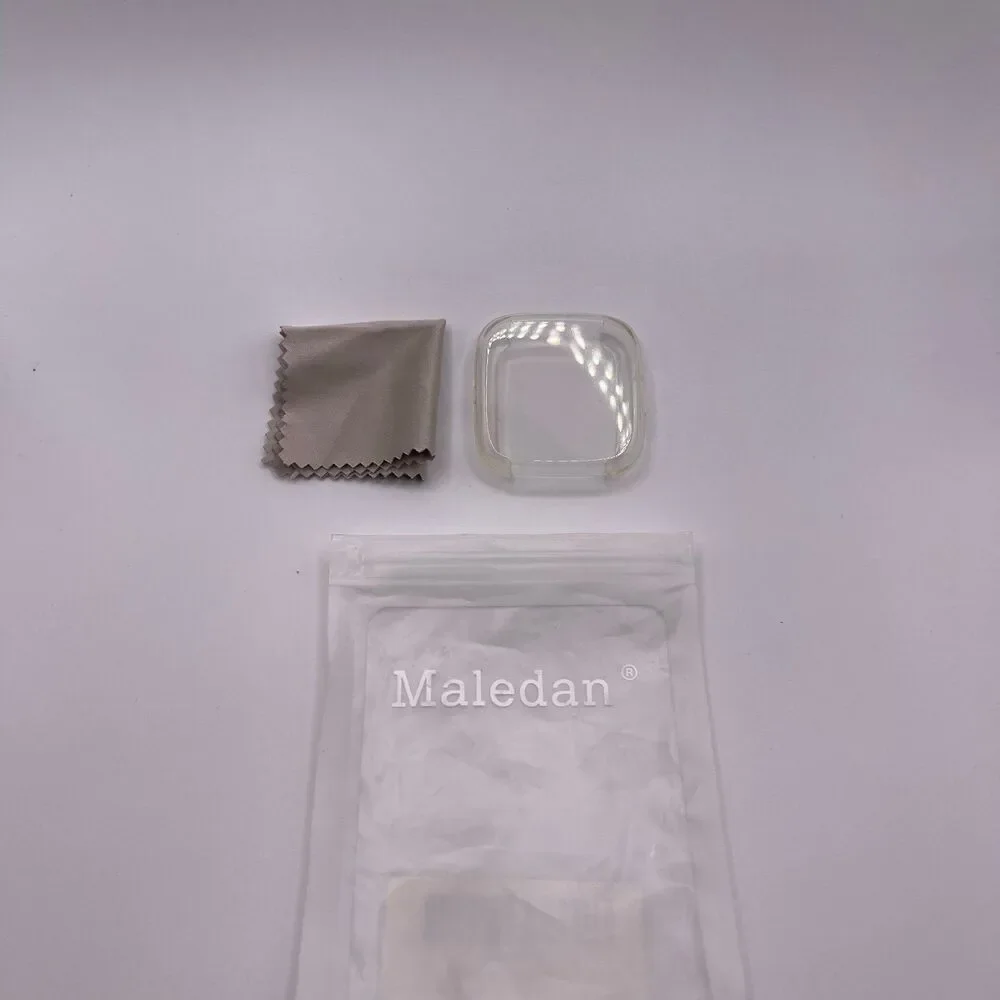 Maledan Fitbit Versa 2 Smartwatch Clear Protective Case